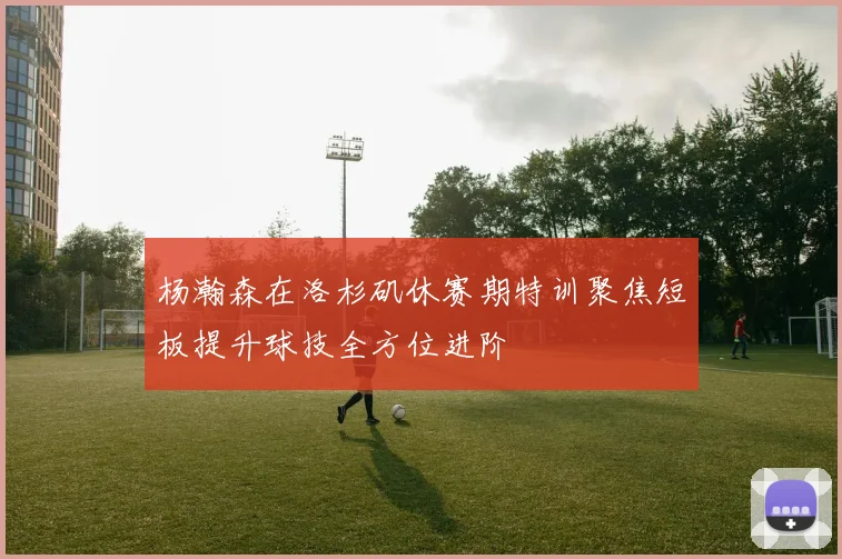 杨瀚森在洛杉矶休赛期特训聚焦短板提升球技全方位进阶